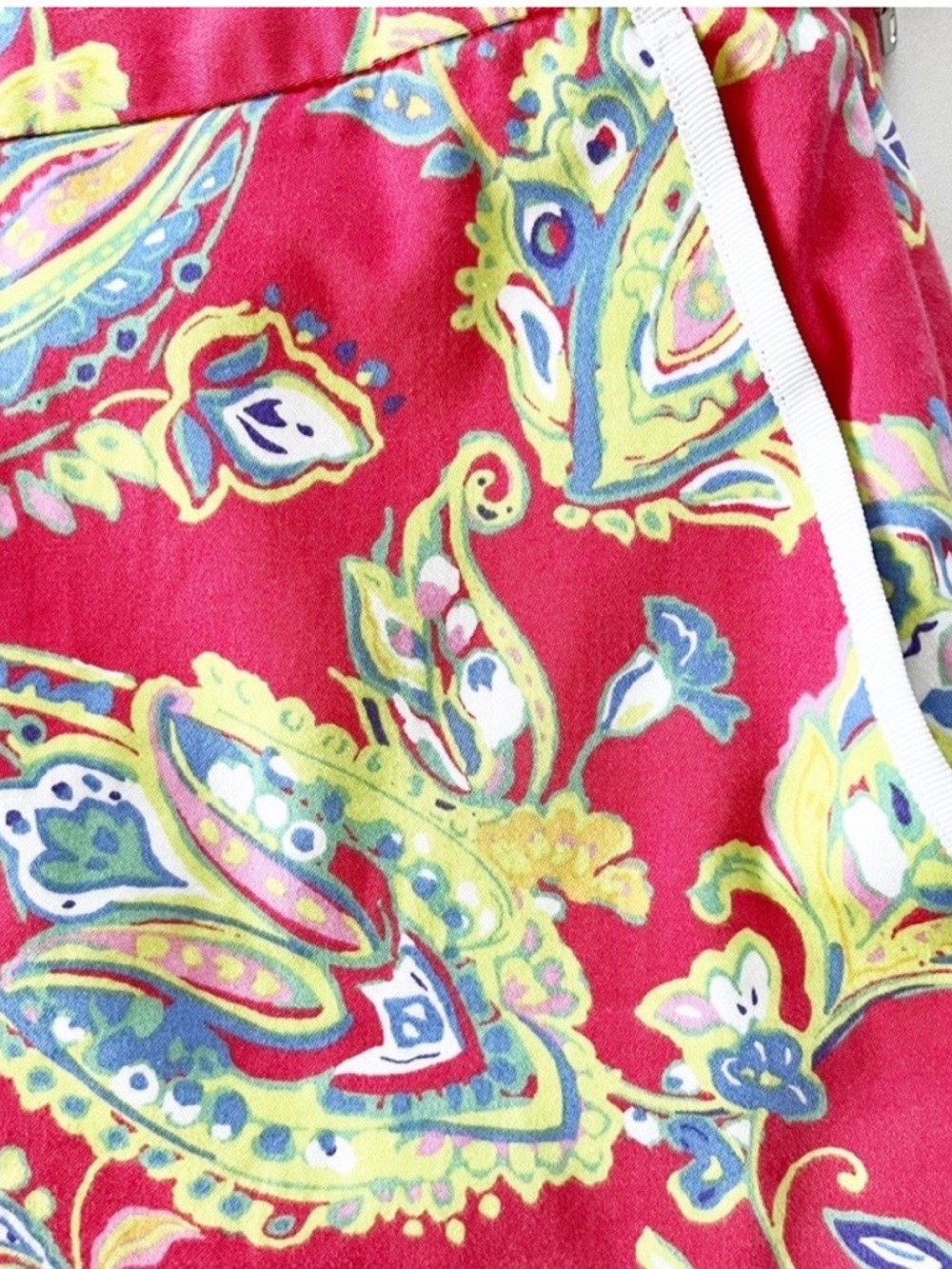 Polo Golf Ralph Lauren athletic paisley print skirt with stretch short skort - Picture 2 of 8